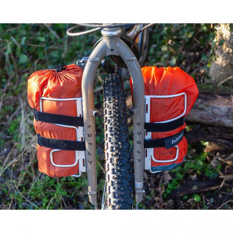 Bikepacking Lug-Kage Fork Rack • Passport Cycles